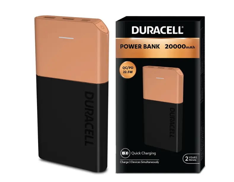 Duracell’s 20000mAh Slimmest Power Bank