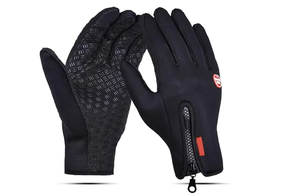 OLAH RAGA Silicone Padded Lightweight Touchscreen Full Finger Gloves