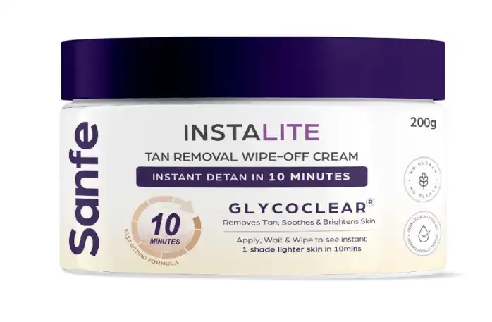 Sanfe Detan Cream Instalite Detan Wipe