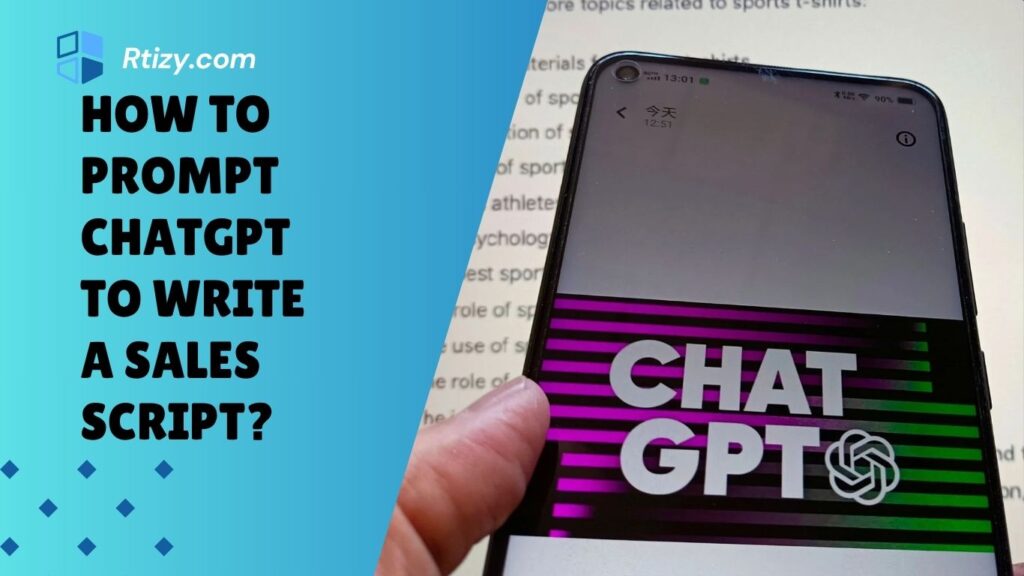 How to Prompt ChatGPT to Write a Sales Script